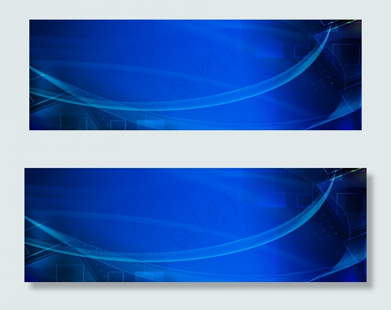 蓝色科技背景模板