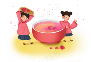 养生滋补玫瑰花茶和人