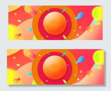 618红色渐变电商促销折扣banner