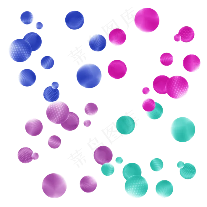 618促销装饰球体小元素多边形c4d(2000X2000(DPI:300))psd模版下载