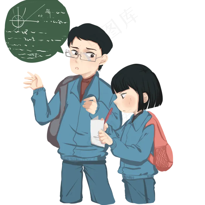 高考加油复习温书冲刺讲题同学P(2000X2000(DPI:300))psd模版下载