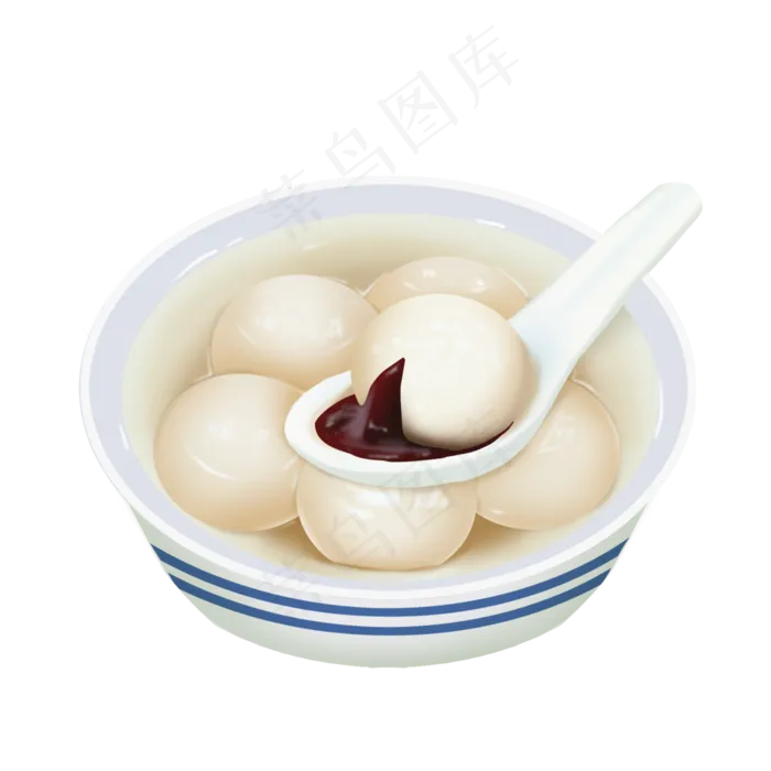 冬至元宵节快乐汤圆喜庆,免抠元素