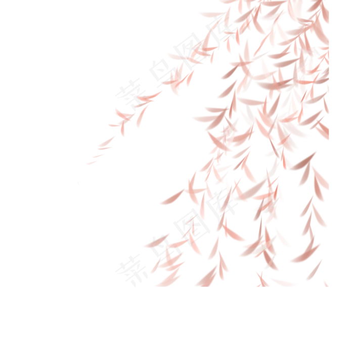 卡通植物叶子下载(2000X2000(DPI:300))psd模版下载