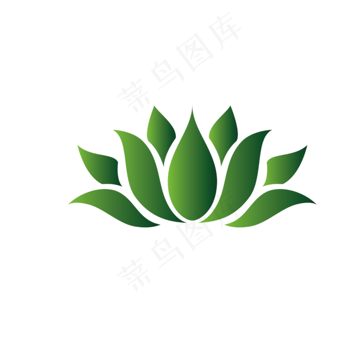 菩萨的莲花座矢量(2000X2000(DPI:350))ai矢量模版下载