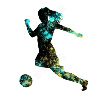 开学季足球社团招新剪影,免抠元素 开学季足球社团招新剪影,免抠元素