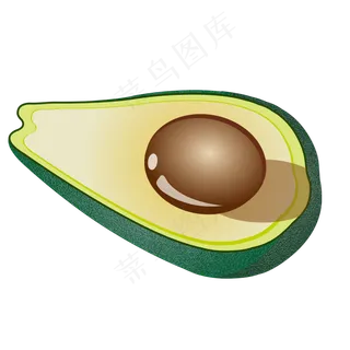 绿色水果牛油果