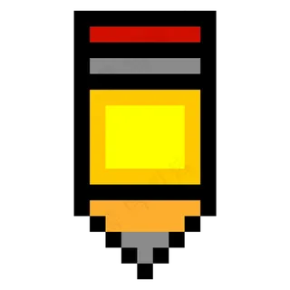 像素风格铅笔图标