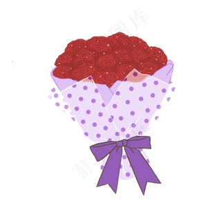 情人节花束玫瑰PNG