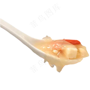 一勺银耳羹,免抠元素