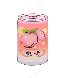 夏日桃桃君桃子饮料 夏日桃桃君桃子饮料