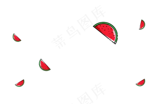 卡通西瓜,免抠元素