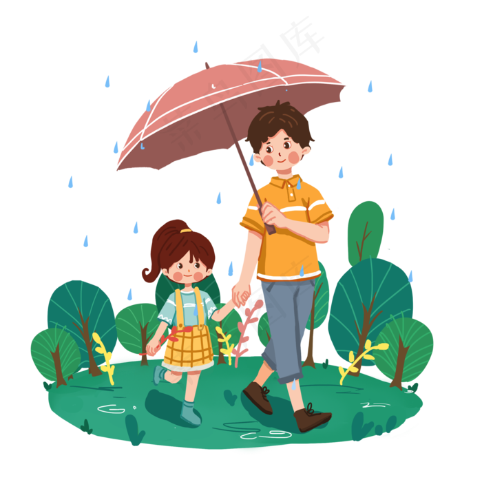 24节气谷雨套图一起外出游玩