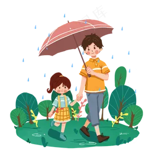 24节气谷雨套图一起外出游玩