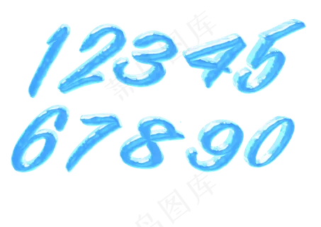 质感玻璃3d数字