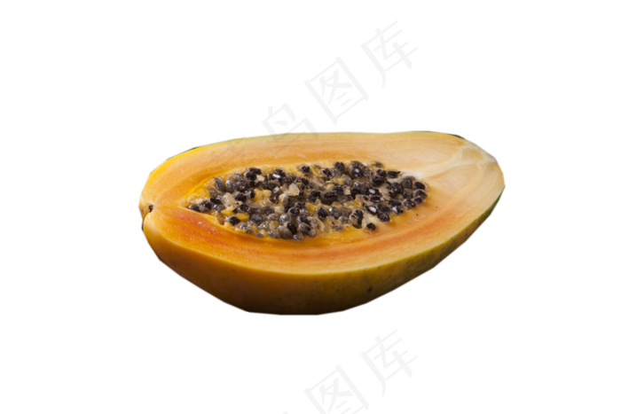 木瓜水果好吃美味(2000X1333(DPI:240))psd模版下载