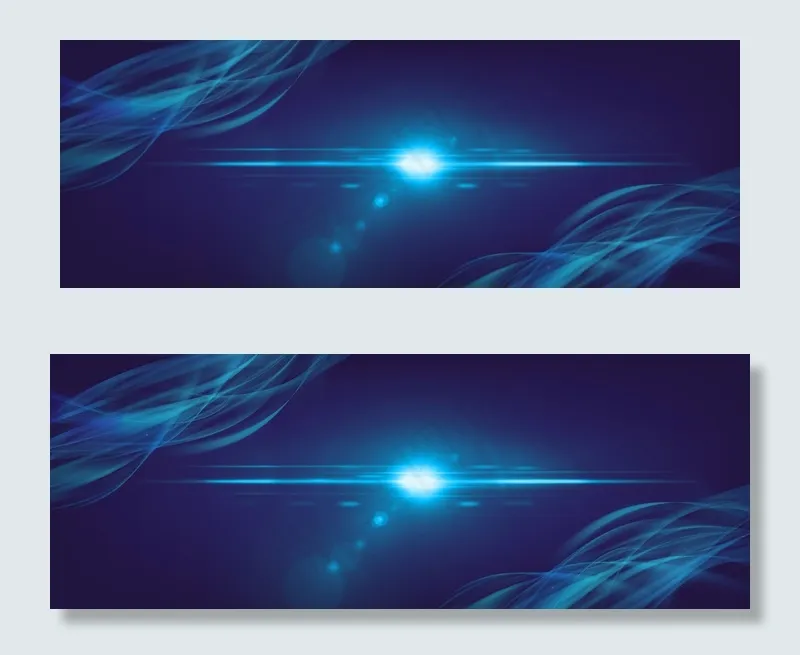 金融商务几何线条banner