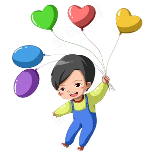 拿气球小女孩