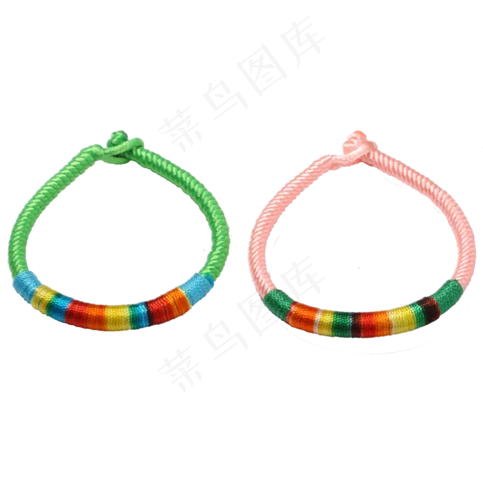 两个五彩绳小产品(2000X2000(DPI:300))psd模版下载