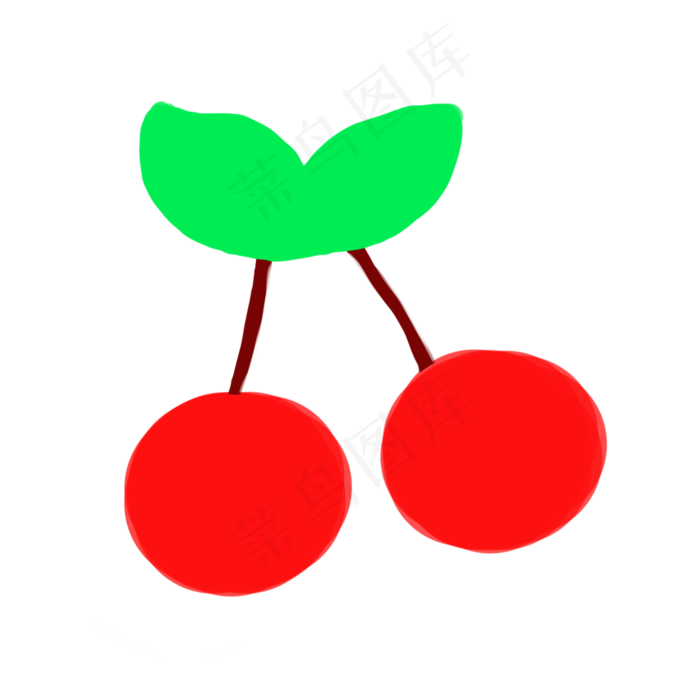 果水果果子蔬菜红樱桃(2000X2000(DPI:300))psd模版下载