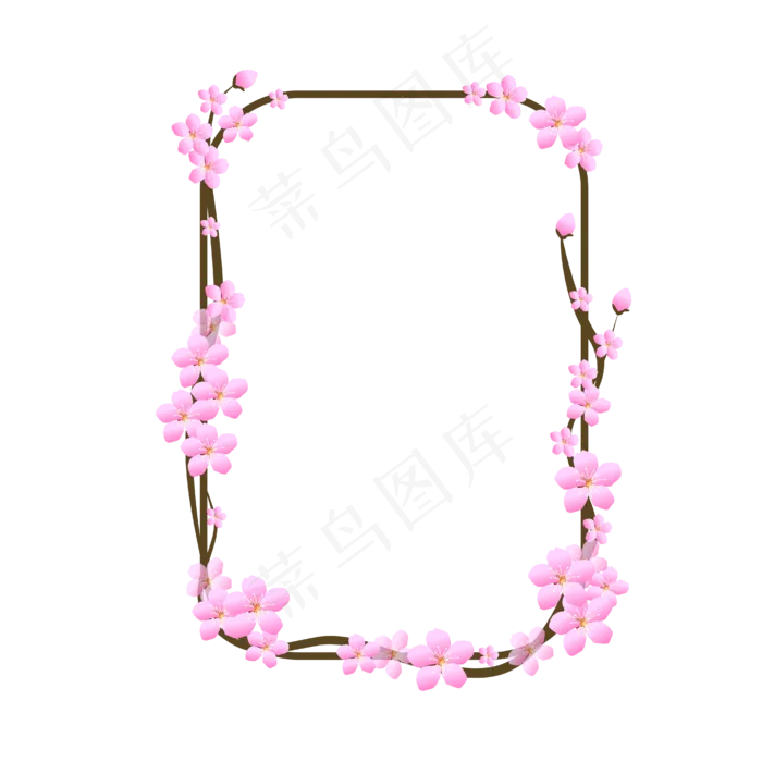 矢量免扣卡通梅花(4167*4167px 300 dpi )ai矢量模版下载