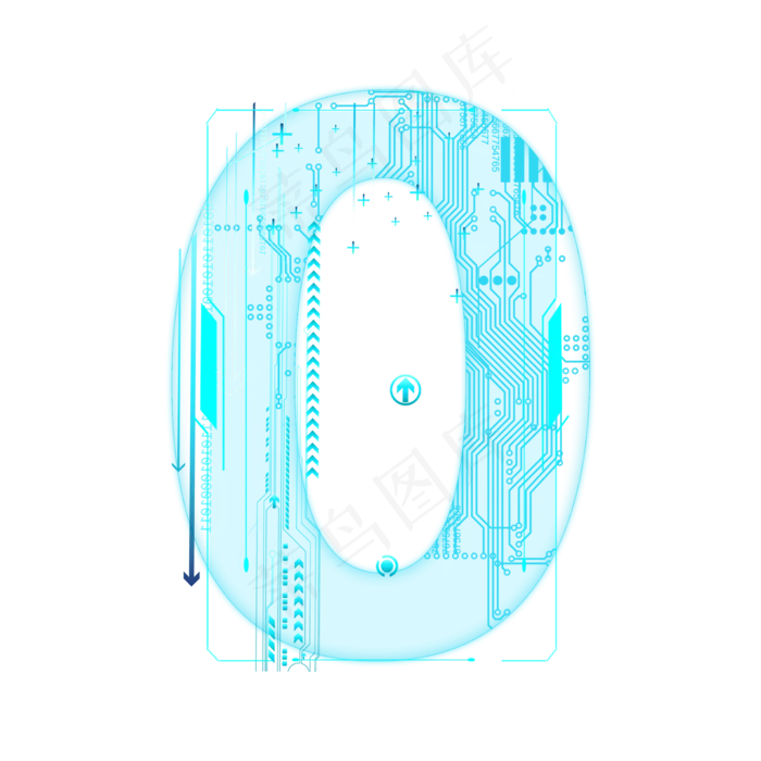 数字0(2000X2000(DPI:300))psd模版下载