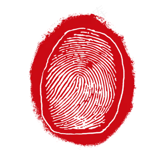 指纹印章素材元素