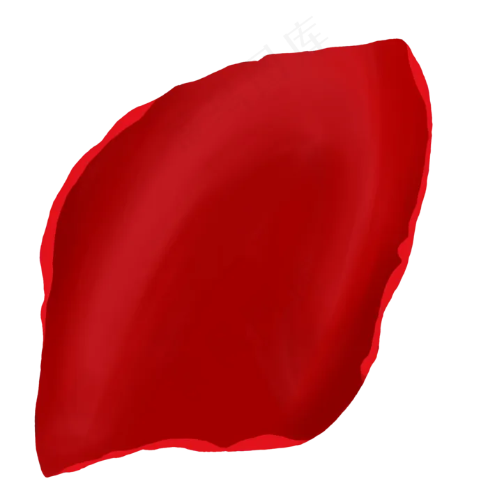 红色玫瑰花瓣卡通素材免费下载(2000X2000(DPI:300))psd模版下载