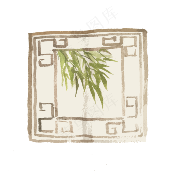 中国画水墨龙王蟒PNG神兽,免抠元素