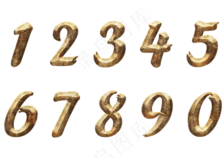 3d质感数字原创