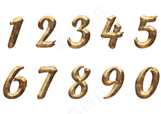 3d质感数字原创