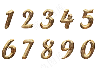 3d质感数字原创