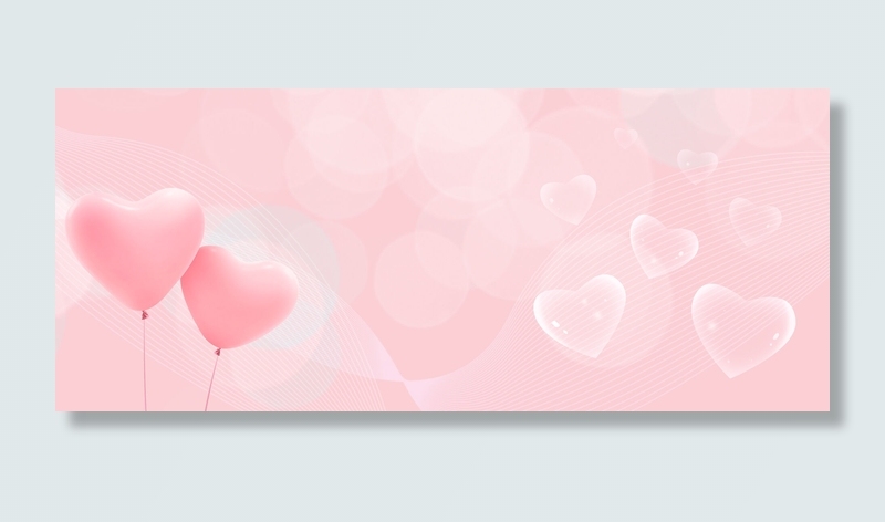 唯美温馨三八妇女节女王节女神节粉色促销背景