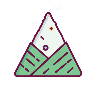 MBE风格粽子免抠