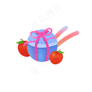 水果礼盒手绘图案免扣免费下载