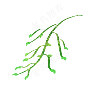 卡通手绘装饰风格植物图案