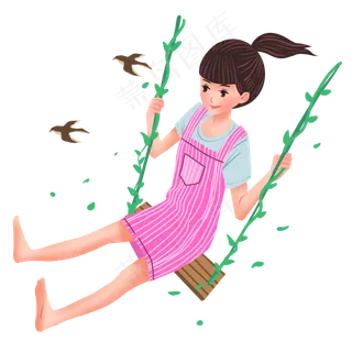 六一儿童节秋千