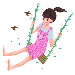 六一儿童节秋千