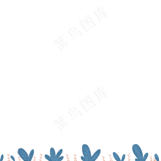 卡通植物边框下载