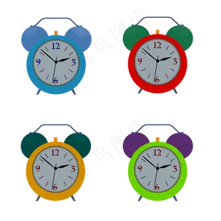 高考闹钟素材png