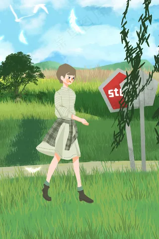 小长假田野旅游生活