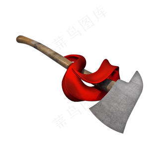立体斧头png图