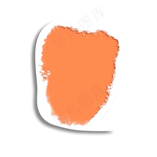 喷墨墨迹扁平气泡框18