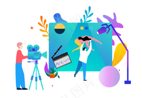 小视频拍摄直播主播