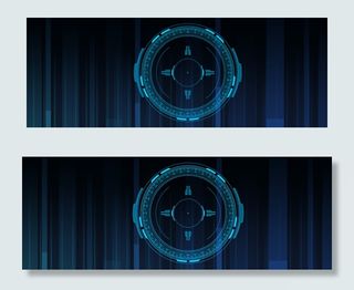 淘宝科技高端机械新品年终促销banner