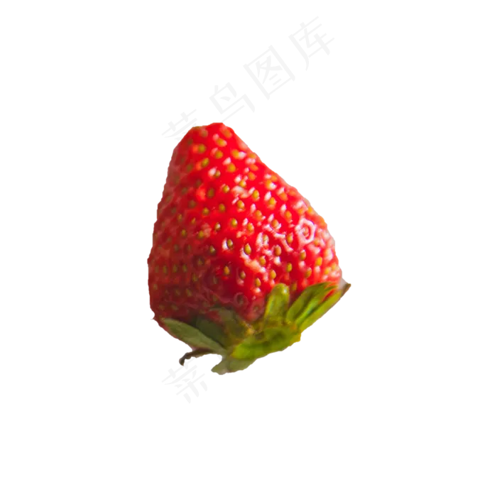 一颗草莓实拍免抠(2000*2000px)psd模版下载