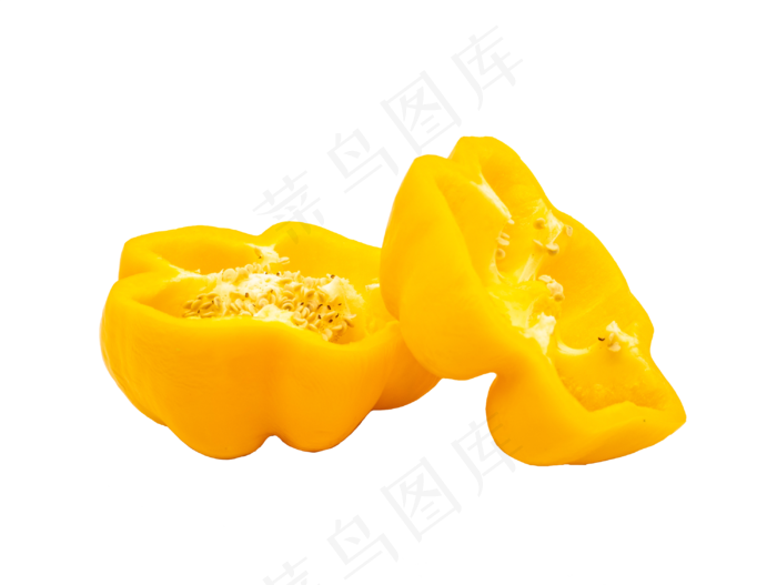 黄色菜椒蔬菜,免抠元素(3000*2258px 300 dpi )ai矢量模版下载