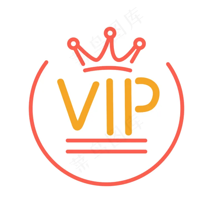VIP标签图标