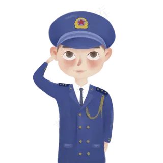 建军节卡通军人免费下载,免抠元素