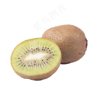切开的猕猴桃免抠图