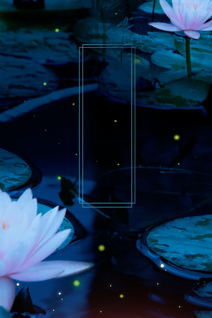 大暑二十四节气清新简约背景